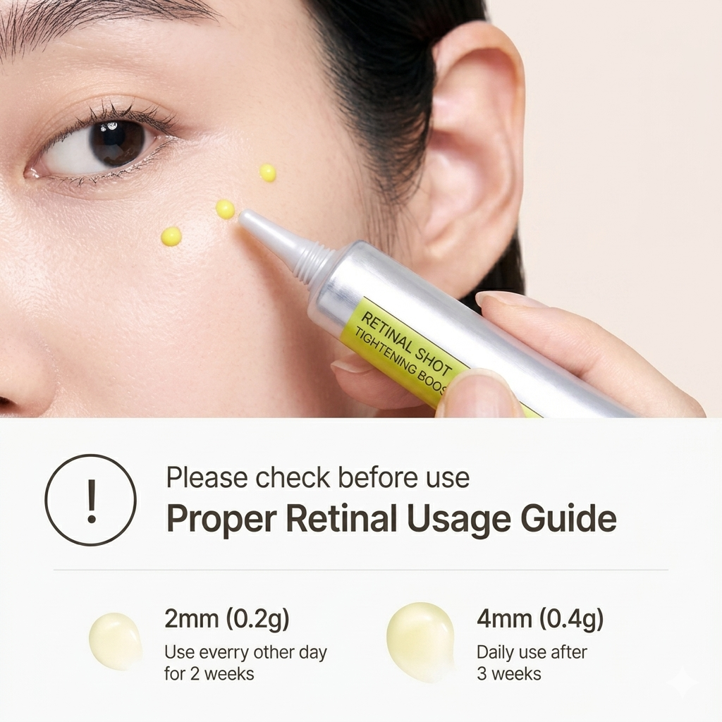 Korean Retinal + Vitamin A Skin Tightening Cream – Dark Circle Brightening & Firming Booster
